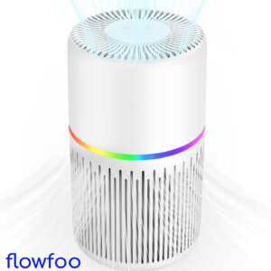 FRESHDEW H13 Air Purifier for Home, 1300 ft² Coverage, 360° Filter, Ultra Quiet 13dB