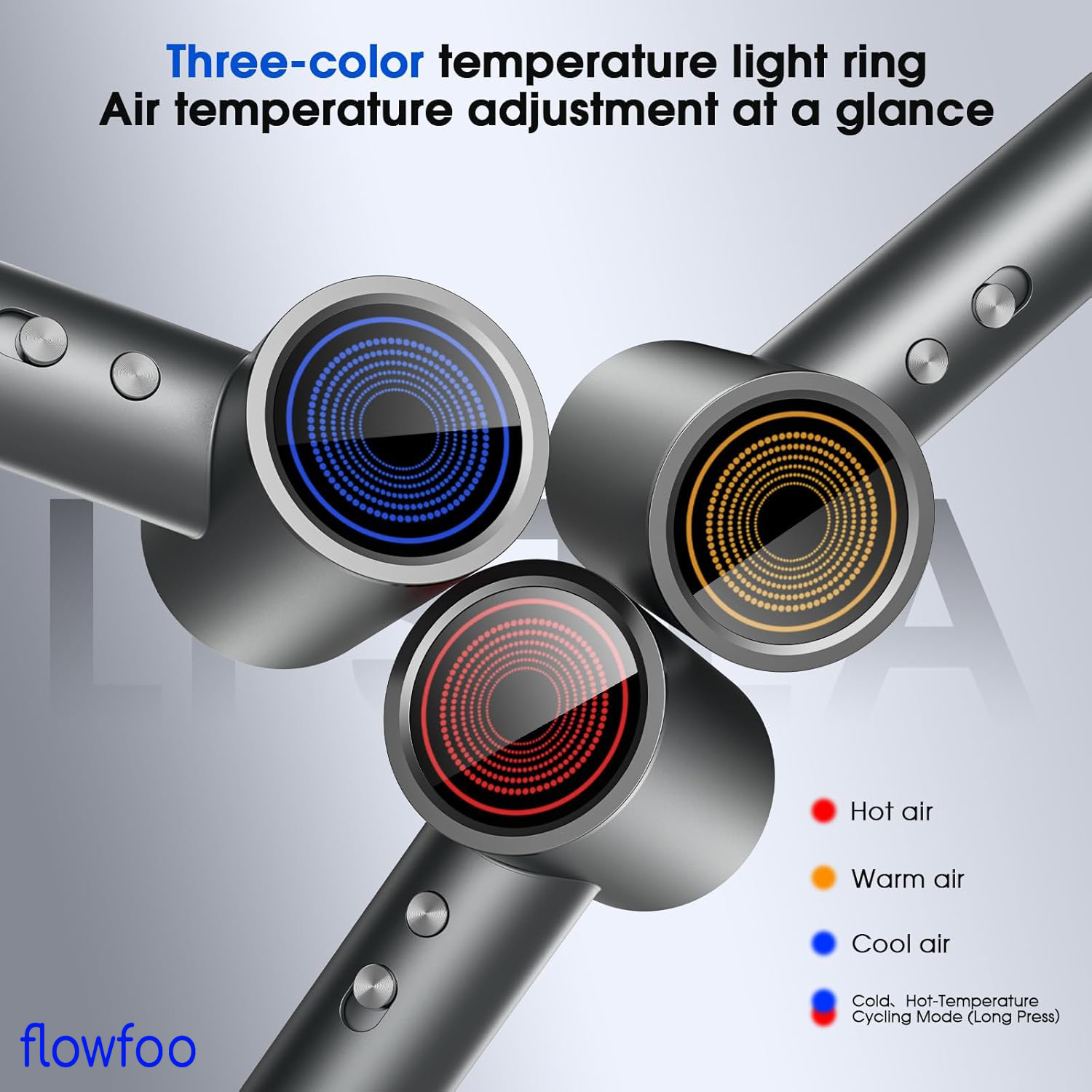 Professional Ionic Hair Dryer, Fast Drying with Diffuser, Constant Temp Care – Home/Salon/Travel - Image 4